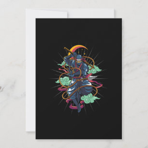 Ninja Manga Anime Japanse Manga Fans Gift Kaart