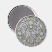 Ninja Manhole Magneet (Voorkant / Achterkant)