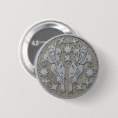 Ninja Manhole Ronde Button 5,7 Cm (Voorkant /achterkant)