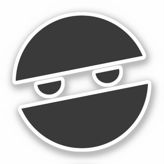 Ninja Mask Sticker (Voorkant)