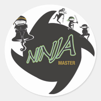 Ninja Master Stickers