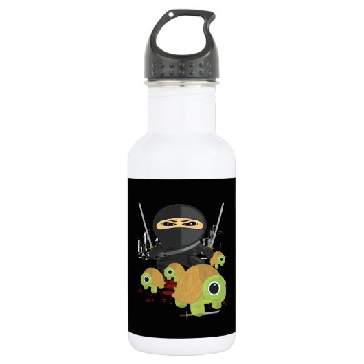 Ninja met Turtles Waterfles (Voorkant)