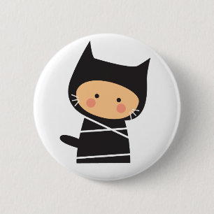 Ninja Mew Mew Button