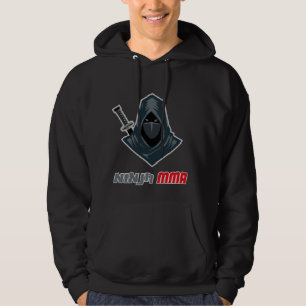 Ninja MMA-vechter Combat Sports Ontwerp Hoodie