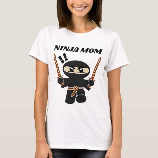 NINJA MOM moederdag T-shirts (Voorkant)