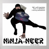 Ninja-ner Poster (Voorkant)