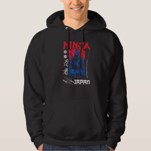 Ninja Ninjutsu Samurai Shaolin Shuriken Karate Kat Hoodie