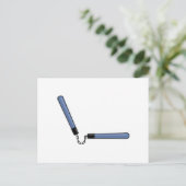 Ninja Nunchucks Briefkaart (Staand voorkant)