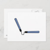 Ninja Nunchucks Briefkaart (Voorkant / Achterkant)