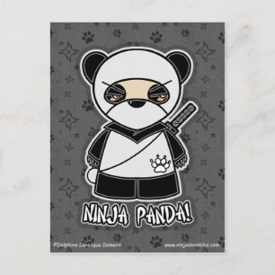 Ninja Panda! Briefkaart