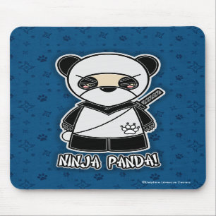 Ninja Panda! Mousepad Muismat