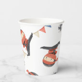Ninja Party papieren bekers | Ninja Party Cups (Achterkant)