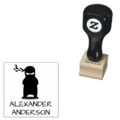 Ninja Personalize Rubberstempel (Gestempeld)