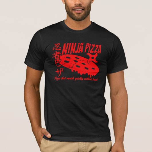 Ninja Pizza T-shirt (Voorkant)