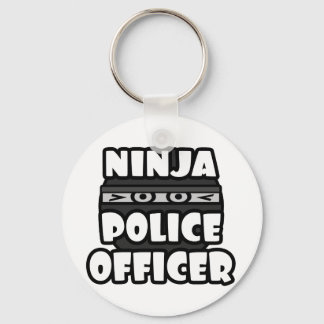 Ninja-politieagent Sleutelhanger