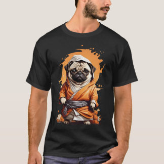 Ninja Pug T-shirt