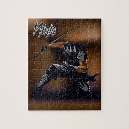 Ninja Puzzle Legpuzzel (Verticaal)