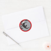 Ninja Red Belt Stickers (Envelop)