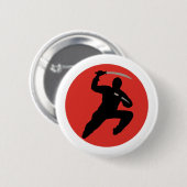 Ninja Ronde Button 5,7 Cm (Voorkant /achterkant)