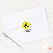 Ninja Ronde Sticker (Envelop)