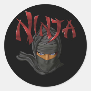 Ninja Ronde Sticker