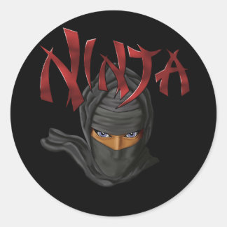 Ninja Ronde Sticker