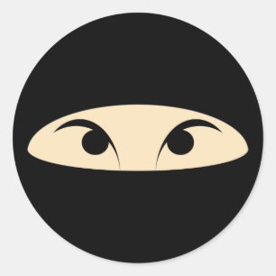 Ninja Ronde Sticker