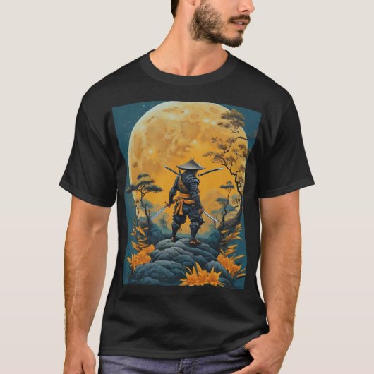 Ninja samurai t-shirt (Voorkant)