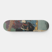Ninja-schildering circa 1853 skateboard (Horizontaal)