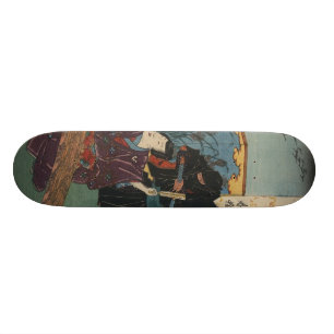 Ninja-schildering circa 1853 skateboard