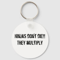 ninja slogan Sleutelhanger