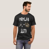Ninja Sloth Sloth Ninja Shirt (Voorkant volledig)