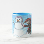 Ninja Snowman ringer Mok (Midden)