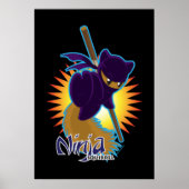 Ninja Squirrel Poster (Voorkant)