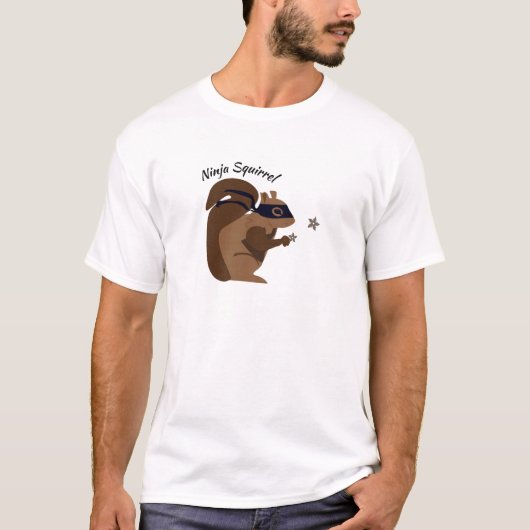 Ninja Squirrel T-shirt (Voorkant)