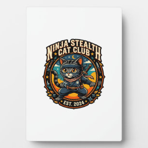 Ninja Stealth Kat Kata Moeder Cadeau Idee - Ninja Fotoplaat