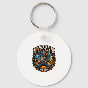 Ninja Stealth Kat Kata Moeder Cadeau Idee - Ninja  Sleutelhanger