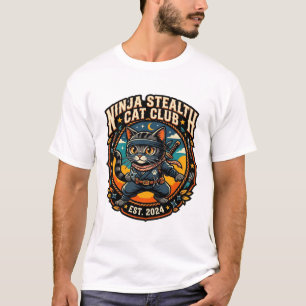 Ninja Stealth Kat Kata Moeder Cadeau Idee - Ninja  T-shirt