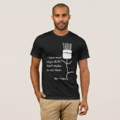 Ninja Stickman T-shirt (Voorkant volledig)