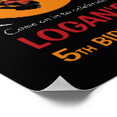 Ninja-strijder voor welkom poster Ninja (Hoek)