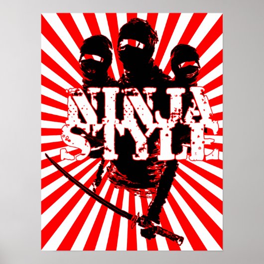 NINJA STYLE : POSTER (Voorkant)