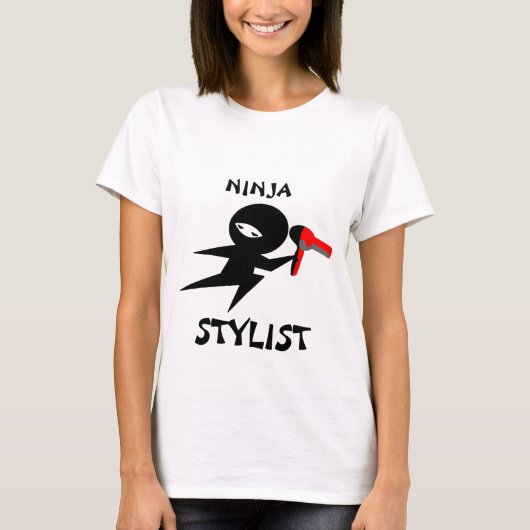 Ninja Stylist Tee Shirt (Voorkant)