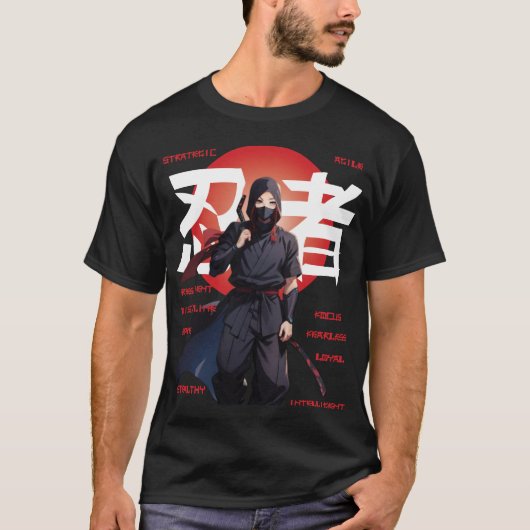 Ninja T-shirt (Voorkant)