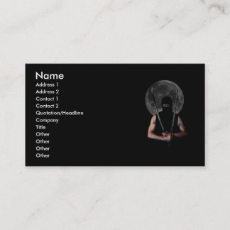 Ninja-template voor visitekaartjes