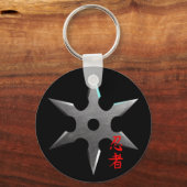 Ninja Throwing Star Sleutelhanger (Voorkant)