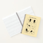 Ninja-trainingscursussen, aangepaste kleur notitieboek (Binnen)