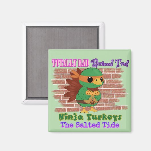 Ninja Trotters 2024 Magnet (Recto/Verso)