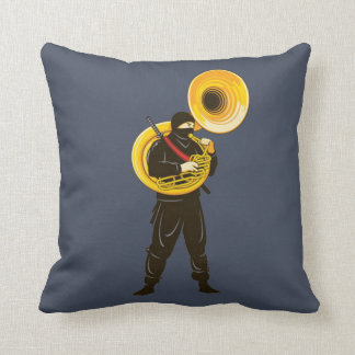 Ninja Trumpeter Kussen
