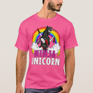 Ninja Unicorn Samurai T-shirt
