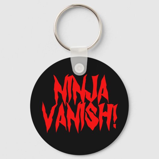 "Ninja Vanish" Sleutelhanger (Voorkant)